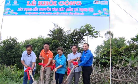 Đồng Tháp: Khởi công cầu mang tên Anh hùng 